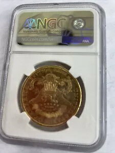 1880 S $20 hA_u C[O MS-60 NGC  $4,000