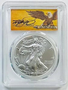 2016-(S) $1 �V���o�[ �C�[�O�� PCGS MS70 30th Anni Struck at SF Cleveland �X�N���[�� �|�b�v 2
