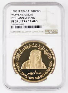 �A���u�񒷍��A�M 1995 40G �v���[�t �S�[���h �R�C�� PF69 UC Women's Union 1.177 �I���X AGW