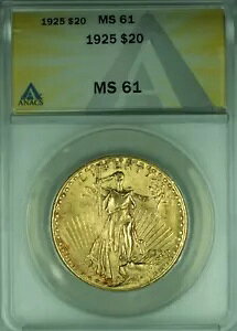 1925 Zg S[fX 20 h _u C[O  ANACS MS-61