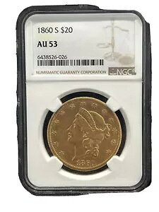 ARC 1860-s $20 S[h _uC[O AU53 ^Cv 1