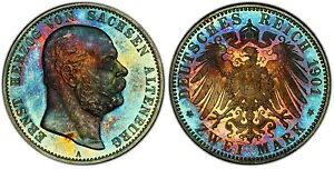hCcST.UNZAeuNBGXg I. 1901-A AR 2 }[NB PCGS PR65B KM 36. ؖ