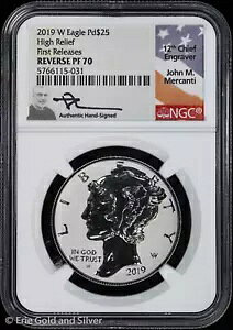 2019-W $25 �p���W�E�� �C�[�O�� NGC Rev PF 70 |�n�C�����[�t�������[�XMercanti S