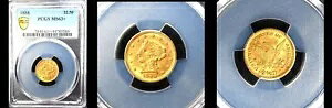 1888 $2.5 PCGS MS63+ POP 2-ONLY 109 t@Ci[~g 16001- oeBwbh S[h NH[g