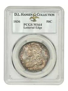 1836 50C PCGS MS64 (���^�[�h�G�b�W) ��: D.L.�n���Z��