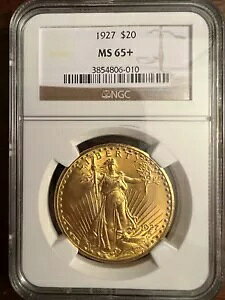 1927 $20 Zg S[f S[h _u C[O RC NGC MS65+ vX A r[eB[
