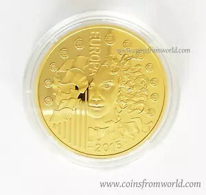 フランス 2015 200 ユーロ ヨーロッパ 70 年の平和のヨーロッパ 1 オンス金貨