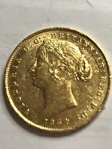 1864S Sovereign Unc/MS61 Type A Low 4.5% 덷B 269܂B