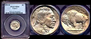 1913-D 5C ^Cv 2 PCGS MS65 IWiJ[ & \ʃobt@[jbP++