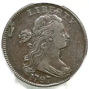 1797 S-131 R-2 PCGS VF 35 �X�e�����X ���[�X �h���[�v �o�X�g ���[�W �Z���g �R�C�� 1c