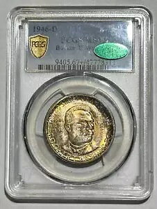 1946 D CLOubJ[ T. Vg PCGS MS-67+ CAC ubJ[ T. Vg