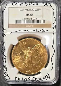1946 LVR S[h 50 y\ NGC MS65 LVR  1.2057 IX AGW