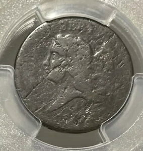 1793 リバティ キャップ ハーフ セント PCGS VG 詳細 - プランシェの欠陥 - ファンタスティック リバース