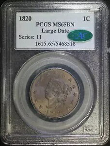 1820 [W Zg [W fCg PCGS MS65BN uE CAC ̂\ Âz_[