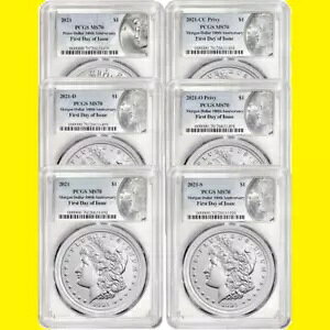 2021 Ks[X Vo[ _[ 6 RC Zbg MS 70 PCGSAs