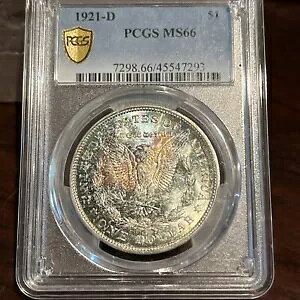 1921 D [K Vo[ _[ PCGS MS-66 CZC uU[h Xg[ N₩Ȕ_̂g[