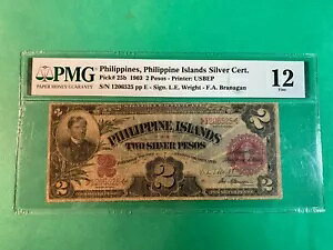 �t�B���s�� 1903 2 �y�\ �V���o�[�ؖ��� ���C�g �u���i�K�� P-25b PMG F-12 ���A