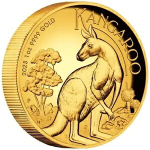 2023 カンガルー金貨 - オーストラリア - ハイレリーフ - 1 オンス PP-