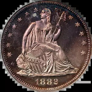 1882 ȃn[t_[ v[t CAC XebJ[ NGC PF65 JI f炵ACAs[