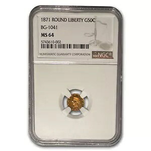 1871 oeB Eh 50 Zg S[h MS-64 NGC (BG-1041)