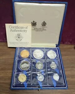 ���A 1976 �Z�C�V�F�����a�� 9 �R�C�� �v���[�t �Z�b�g �S�[���h 1000 ���s�[ �^�[�g�� �R�C���t��