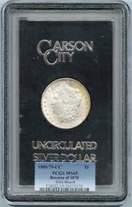 1880/79-CC TOP-100 �����K�� �h�� VAM-4 REV OF 78 GSA S$1 PCGS MS65