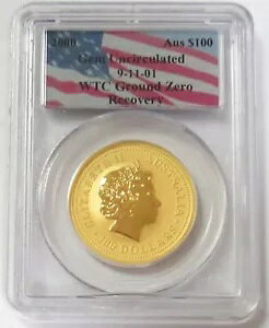 2000 S[h I[XgA $100 JK[ 1IX WTC OEh [ Jo[ RC PCGS  UNC