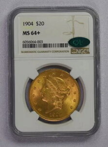 1904 $20 oeB PCGS O[h MS64+ PLUS O[h CAC - I