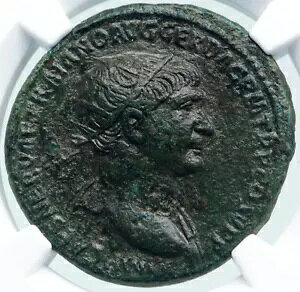 TRAJAN �{���̌Ñネ�[�} �f���|���f�B�E�X �R�C�� 106AD ���[�} VICTORY NGC i87798