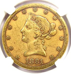 1881-CC oeB S[h C[O 10 h J[\VeB RC - F NGC VF35 - A f[g