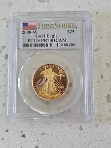 2008 W $ 25 S[h C[O v[t PCGS PR 70 t@[Xg XgCN A JI RC
