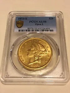 1873-S I[v 3 AU55 PCGS oeB _uC[O 20 h 򊴑喣