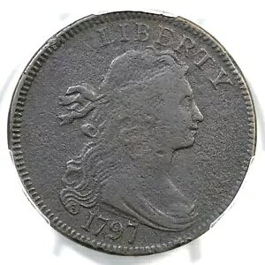 1797 NC-2 R-6 PCGS VF ڍ Rev of 97 h[v oXg [W Zg RC 1c