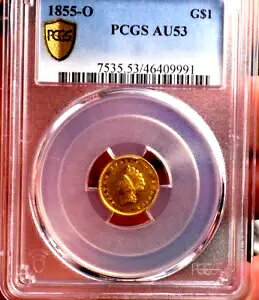 1855 o S[h _[ vZX PCGS au 53++ J A_[ O[h ~g G[ dble++