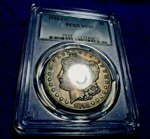1893 CC ���[�K�� �h���ABMP �_�C�X�t�� VF35 VAM-2 CC �E�X�� PCGS/GS