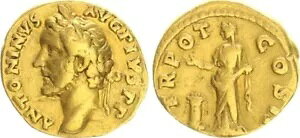 ���[�}�鍑/�A���g�j�k�X�E�s�E�X 138 - 161 N. Chr.���F�u�h�E���ہB VF116659