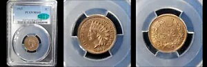 1863 1C PCGS/CAC MS65 POP 99 �̂� 149 �t�@�C�� �C���f�B�A�� �w�b�h �Z���g