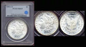 1881-CC $1 PCGS MS65 uXg zCg ~g X^[ & IWi J[ & \ Vo[ M