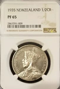 j[W[h 1935 1/2 NE ɂ߂Ċ󏭂ȃWF v[t NGC Pf 65 ~e[W 364 RC