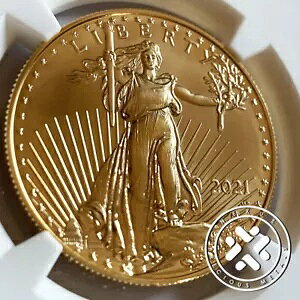 2021-W $50 NGC PR70 DCAM ���������[�X ����̂���S�[���h �C�[�O�� �R�C�� T-2