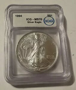 1994 $1 AJ Vo[ C[O ICG MS70 - ~N X|bg t[