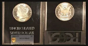 1881-CC -PCGS MS65-GSA Kh̃Tê悤ȃtB[hB CEł͂قƂǑf炵