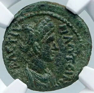 PLOTINA TRAJAN �̍� ���ɒ����� TABAE CARIA �Ñネ�[�}�̃R�C�� NGC i87794