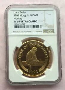 S 1992 L[ 1000 gDOO NGC PF68 1 IX ݁A!