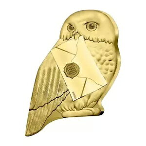 1オンス ?200 フランス金貨 ハリー・ポッター - フクロウ・ヘドウィグ 2021 プルーフ-