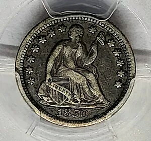  1850-O oeB V[ebh Vo[ n[t _C H10c PCGS VF-30 GS x^[ fCg