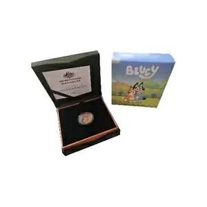 2024 $1 Bluey AlBr �J���[ �v���[�t �R�C�� #3650