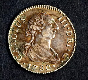 American Revolution Age * 1780 CF �V���o�[ 2 Reales Seville * �f���炵�����!