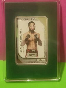 2024 UFC �g���[�f�B���O �R�C�� �C�X���� �}�n�`�F�t 1�I���X �V���o�[ �v���[�t �R�C�� �j�E�G�̂� #5/250