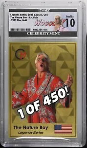 WWE ���b�N �t���A�[ (1/450) �O���[�h �S�[���h �t�H�C�� �R�C�� �J�[�h 0.5g NGCx 10 2023 �N�b�N